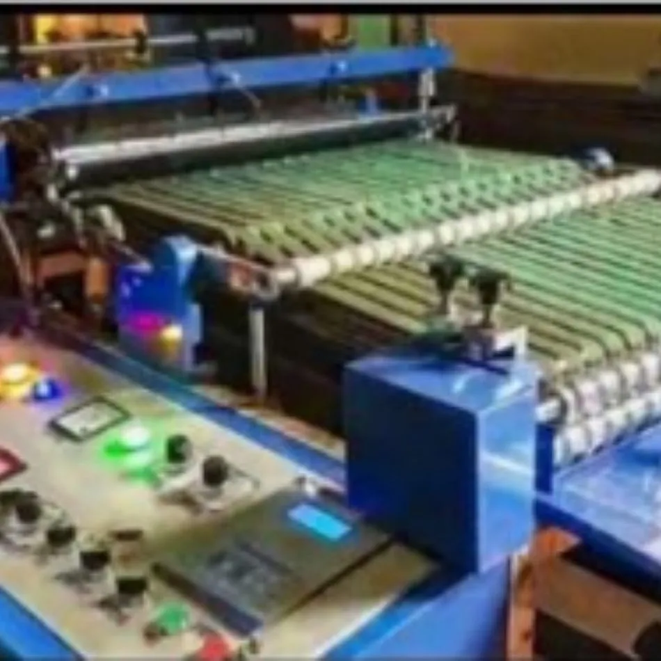 A polythene film extrusion line in the UMATA factory